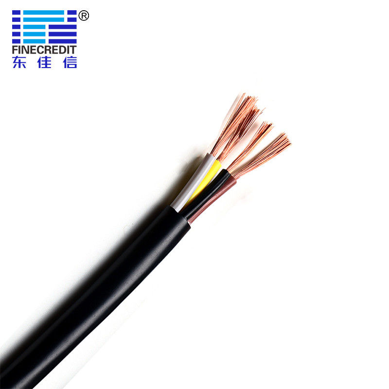 H03VV-F / RVV  3 * 0.5 Sq Industrial Electrical Cable UV Resistance VDE